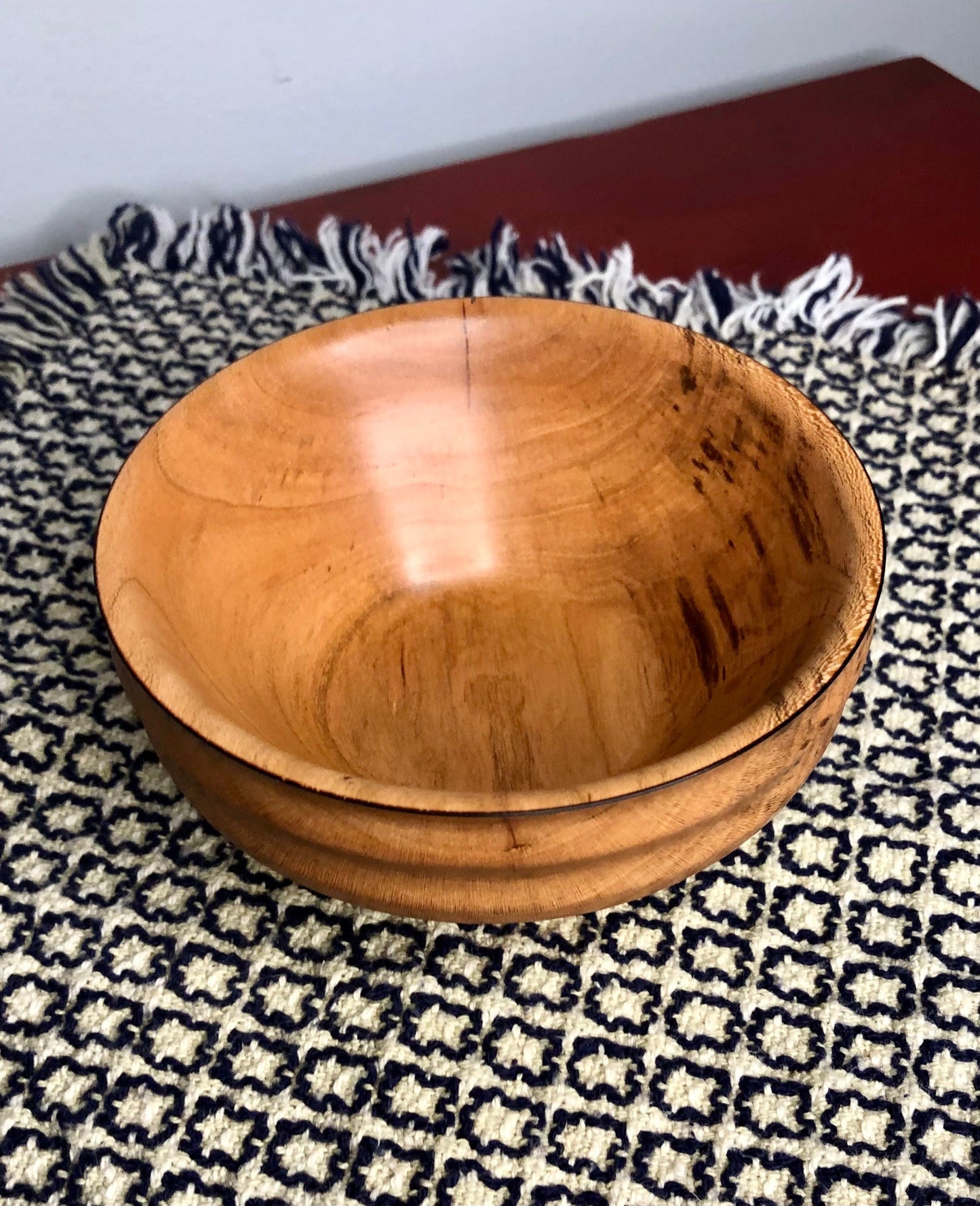 Small Cherry Wood Bowl Sassafras Originals
