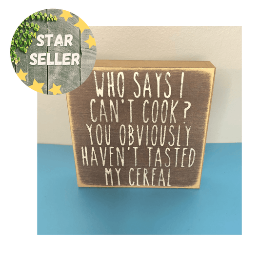 4x4 Wood Block Signs-Fun Gifts sassafrasorig