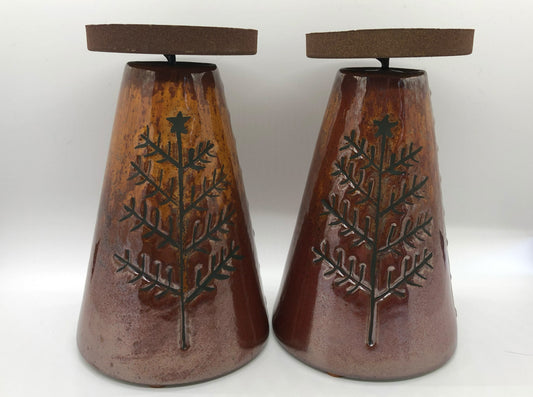 Regular Candleholder with Tree sassafrasorig