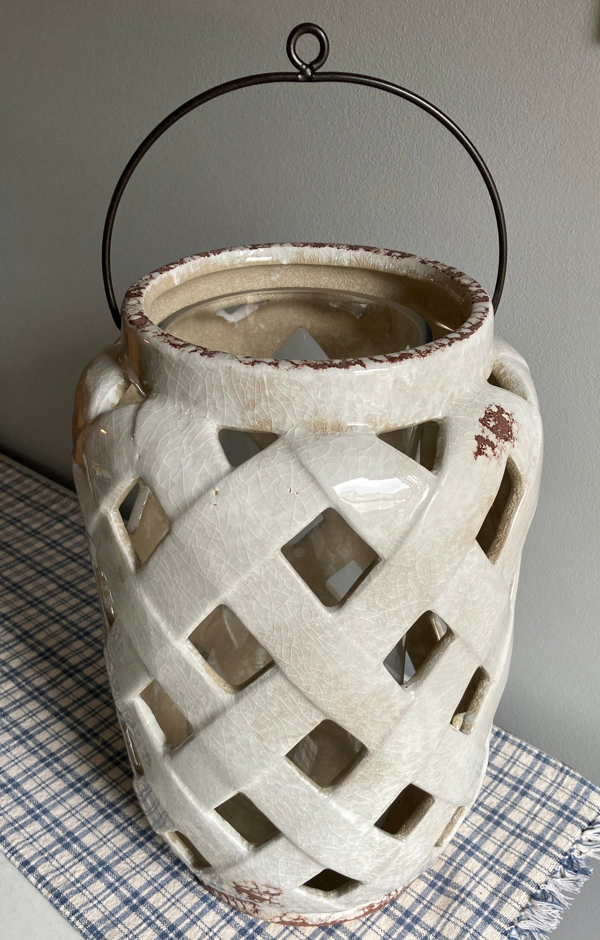 Ceramic Lantern Sassafras Originals
