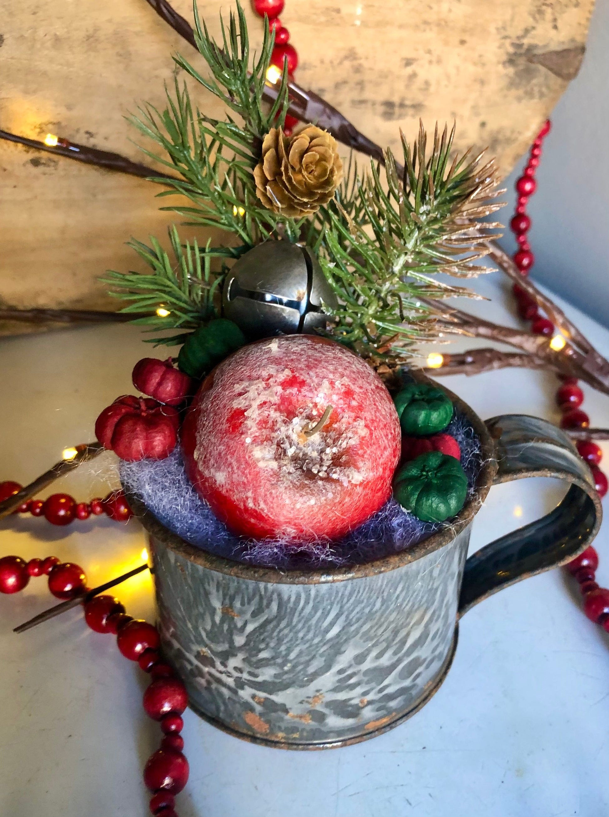 Cup with Apple Cup with Apple Decor Sassafras Originals