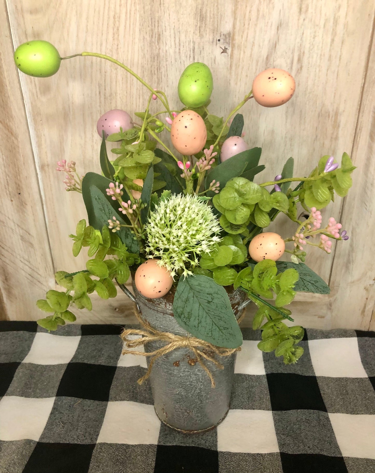 Easter Egg Floral Centerpiece Sassafras Originals