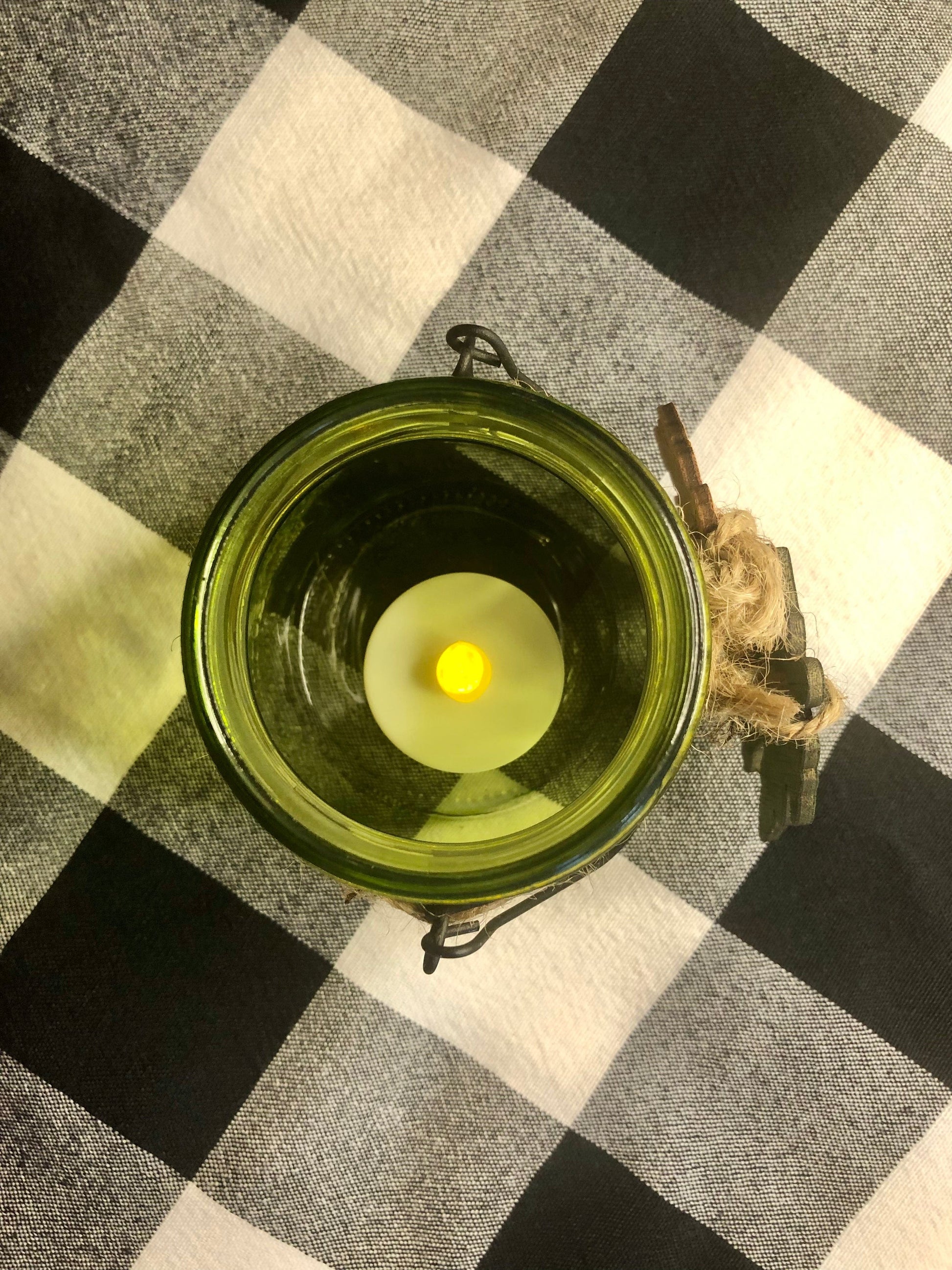 Glass jars-Tealight Jars sassafrasorig