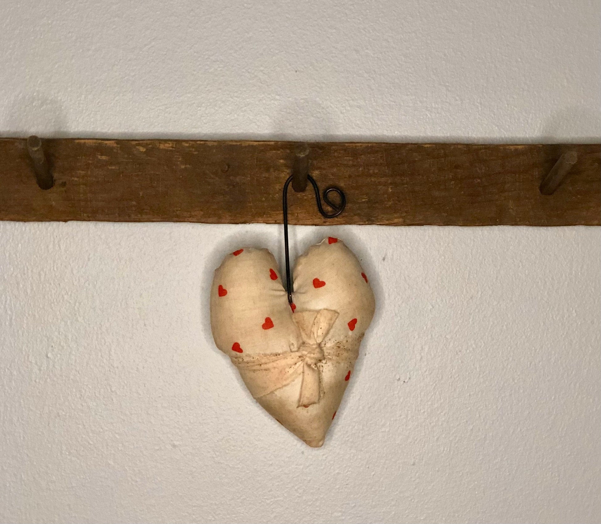 Hanging Heart Ornament Sassafras Originals