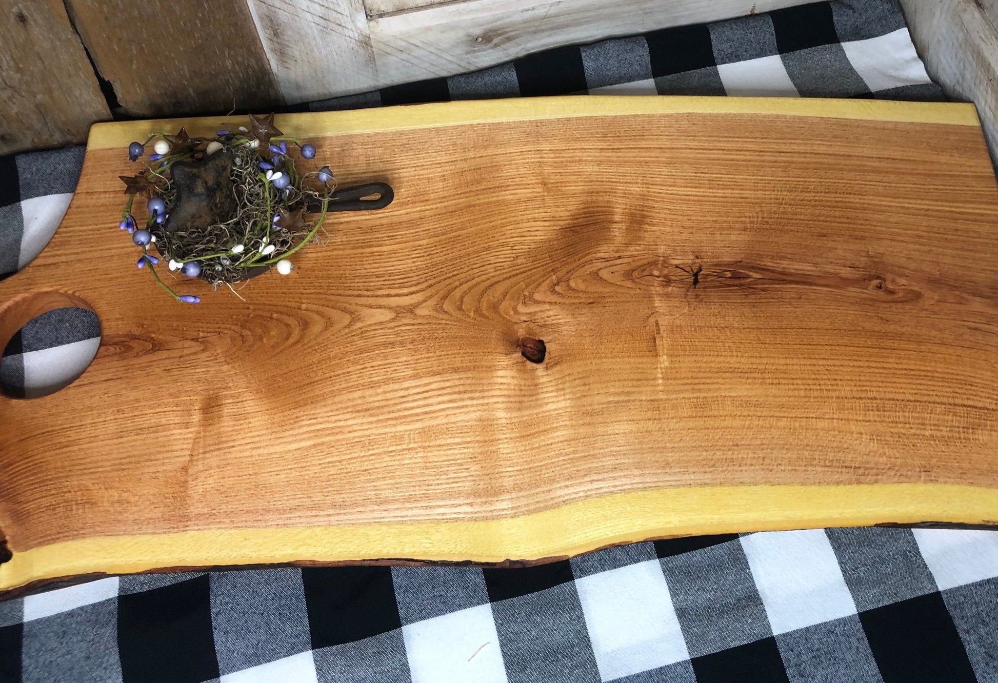 Honey Locust Serving Board Sassafras Originals