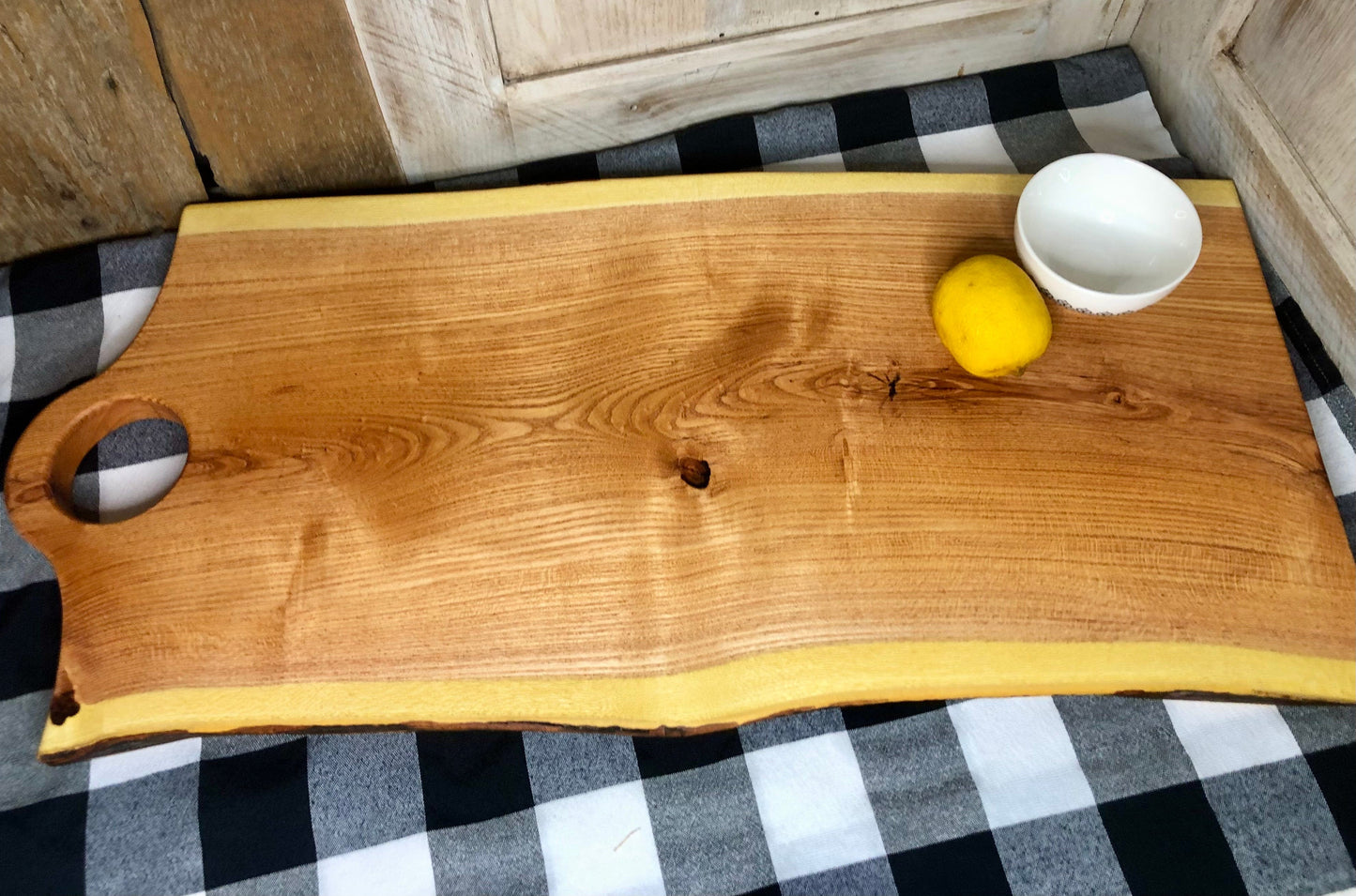 Honey Locust Serving Board Sassafras Originals