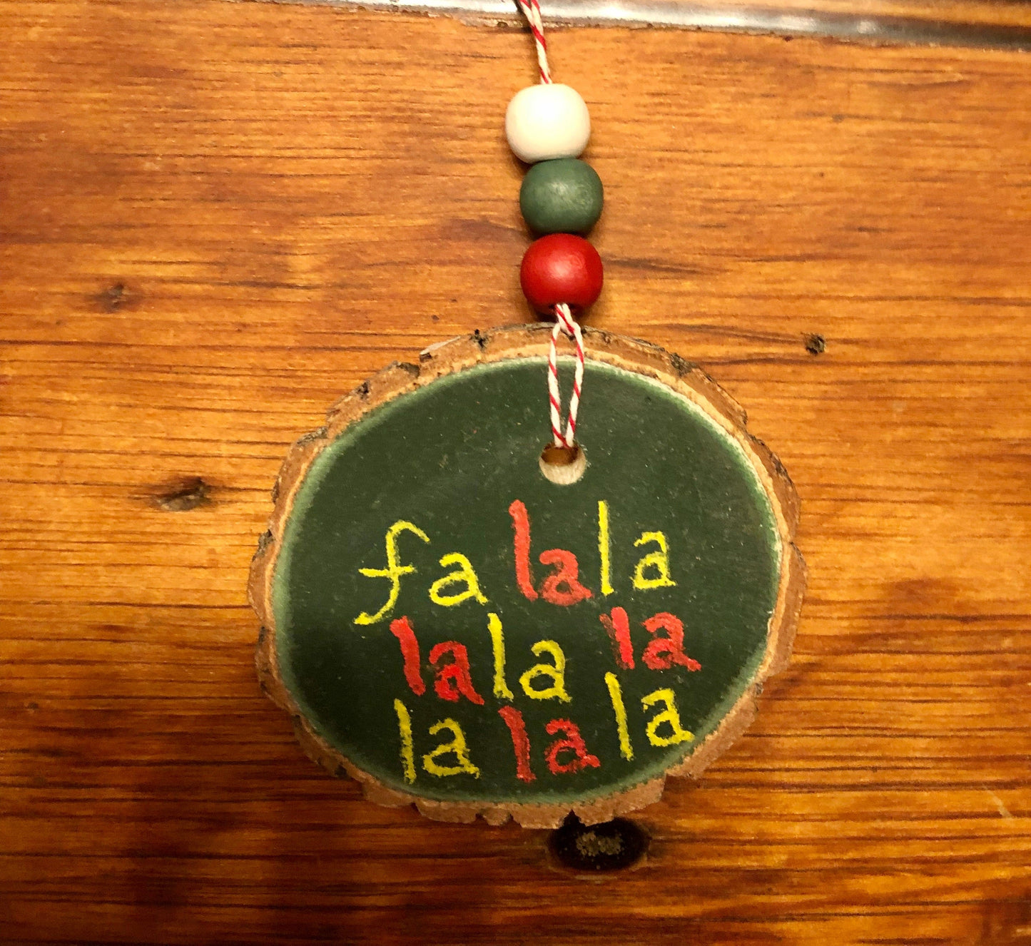 FaLaLaLaLa Ornaments For Your Tree- Handmade, one-of-a-kind Sassafras Originals