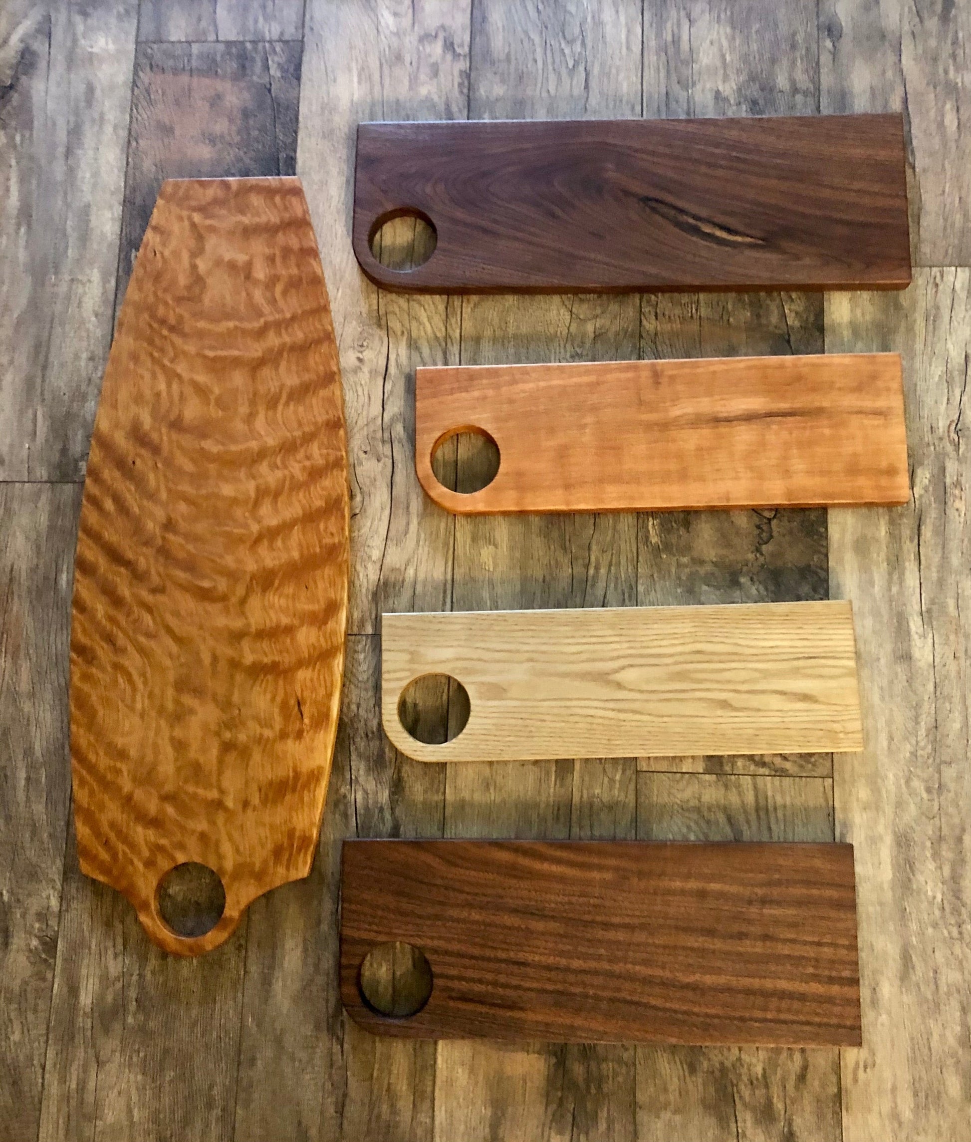 Quarter-Sawn Cherry Bread Board Sassafras Originals