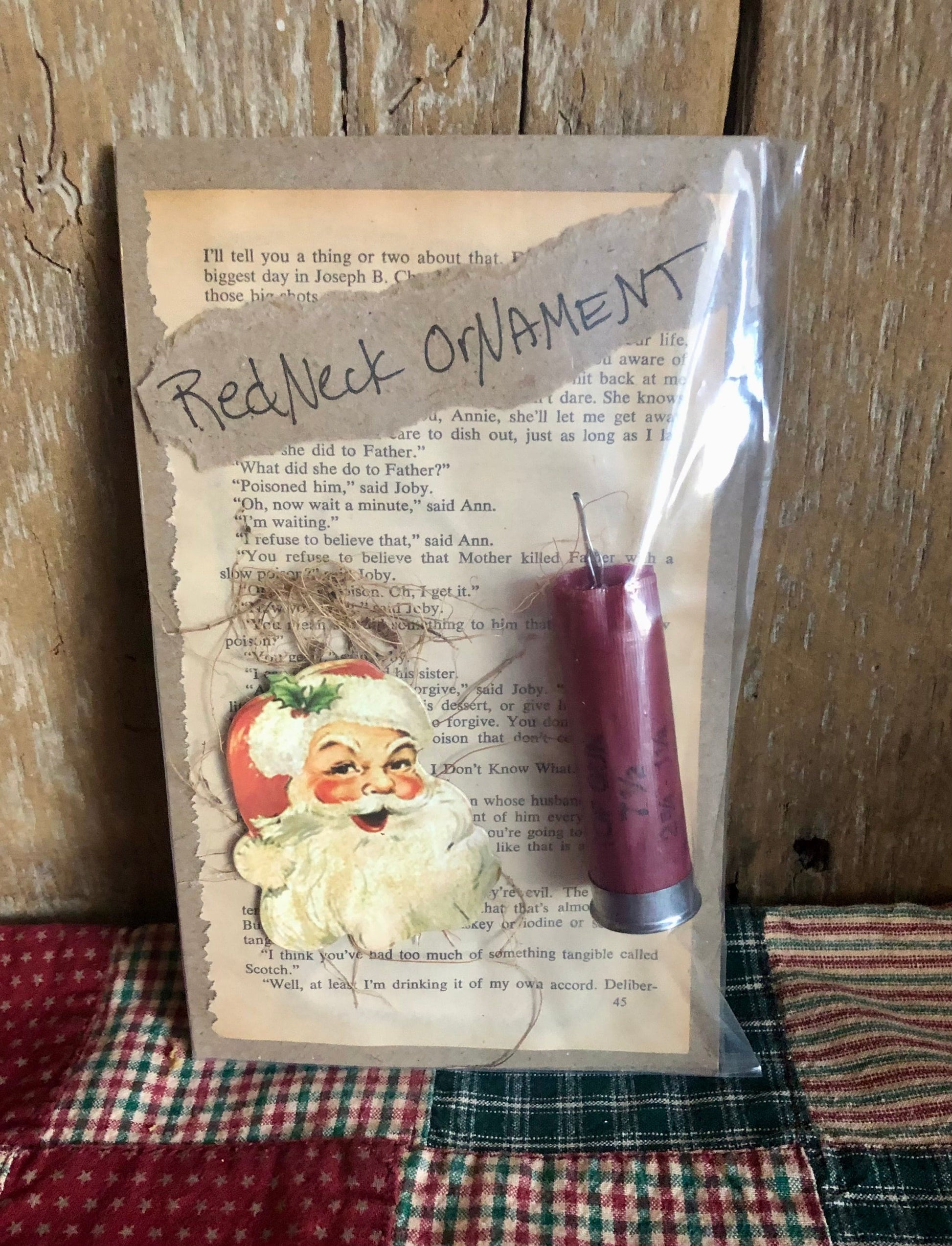 Redneck Ornament Redneck Ornament Decor Sassafras Originals