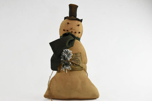 Snowman- Tall, Handmade Sassafras Originals
